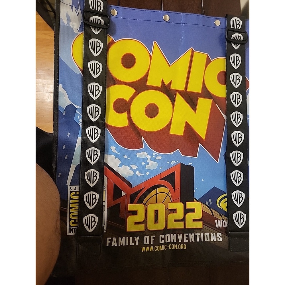 SDCC 2022 San Diego Comic Con Justice League Grab Swag Bag Backpack DC Exclusive